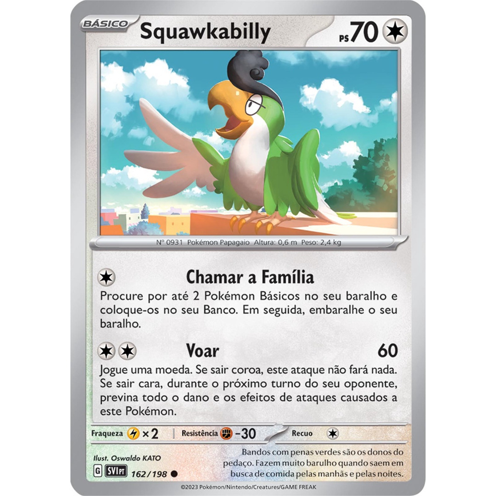 Carta Pokémon - Scatterbug 8/198 - Escarlate Violeta SV1 - Copag em  Promoção na Americanas