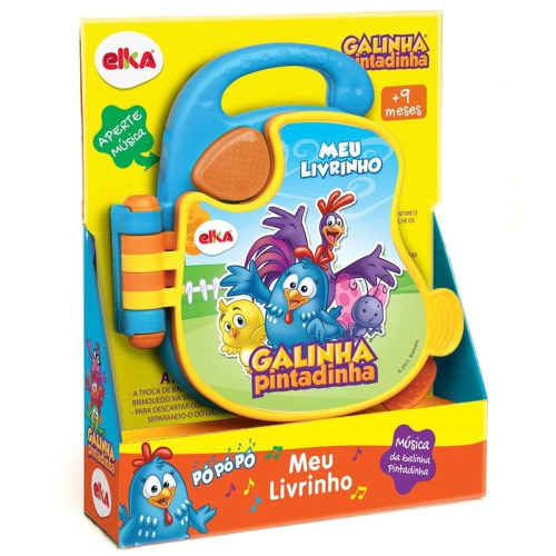 Brinquedo Infantil Galinha Baby Bota Ovos Com Som Art Brink - Papellotti