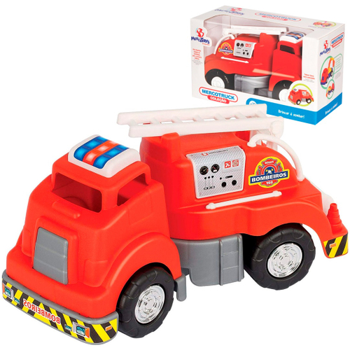 Kit 9 Brinquedo Carrinho Bombeiro Trator Caminhão Menino no Shoptime