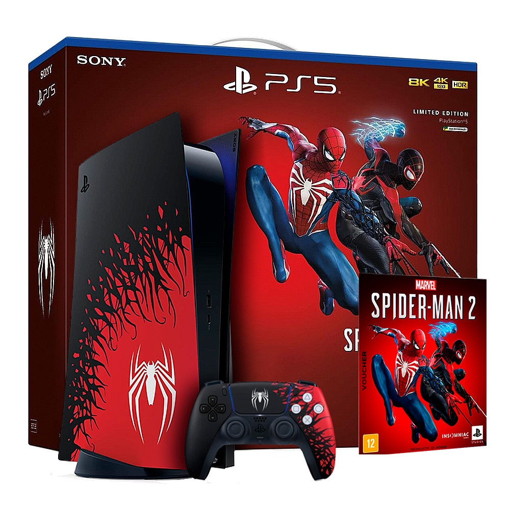 Marvel's Spider-Man 2: Em promoção limitada, game exclusivo da PlayStation  pode ser adquirido na pré-venda por R$ 296,91 com benefícios exclusivos -  vgBR