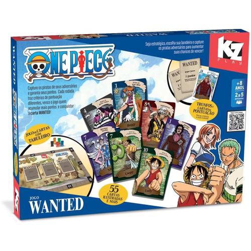 Jogo Tabuleiro One Piece Wanted