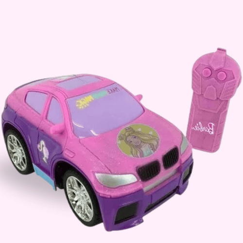 Carrinho De Controle Remoto Beuty Pilot Barbie 3 Funções Candide - 1835