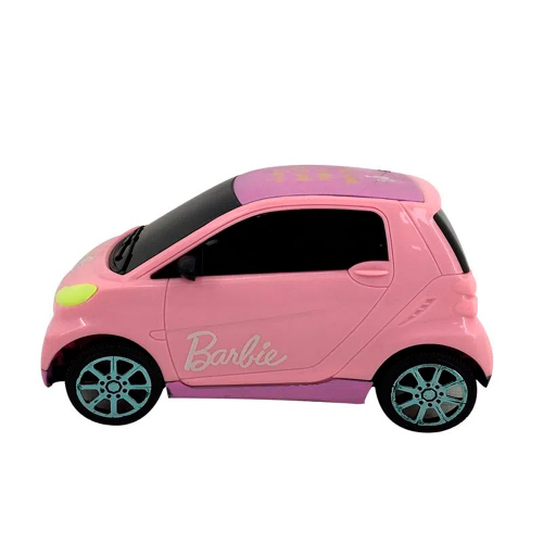 Carro da Barbie Rosa Controle Remoto 7Funções 4 + 1841 Candide no Shoptime