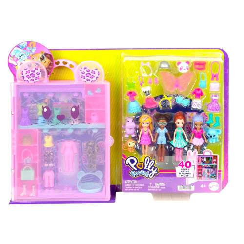 Polly Pocket 2 Amigas Hora De Brincar Mattel - GFR06