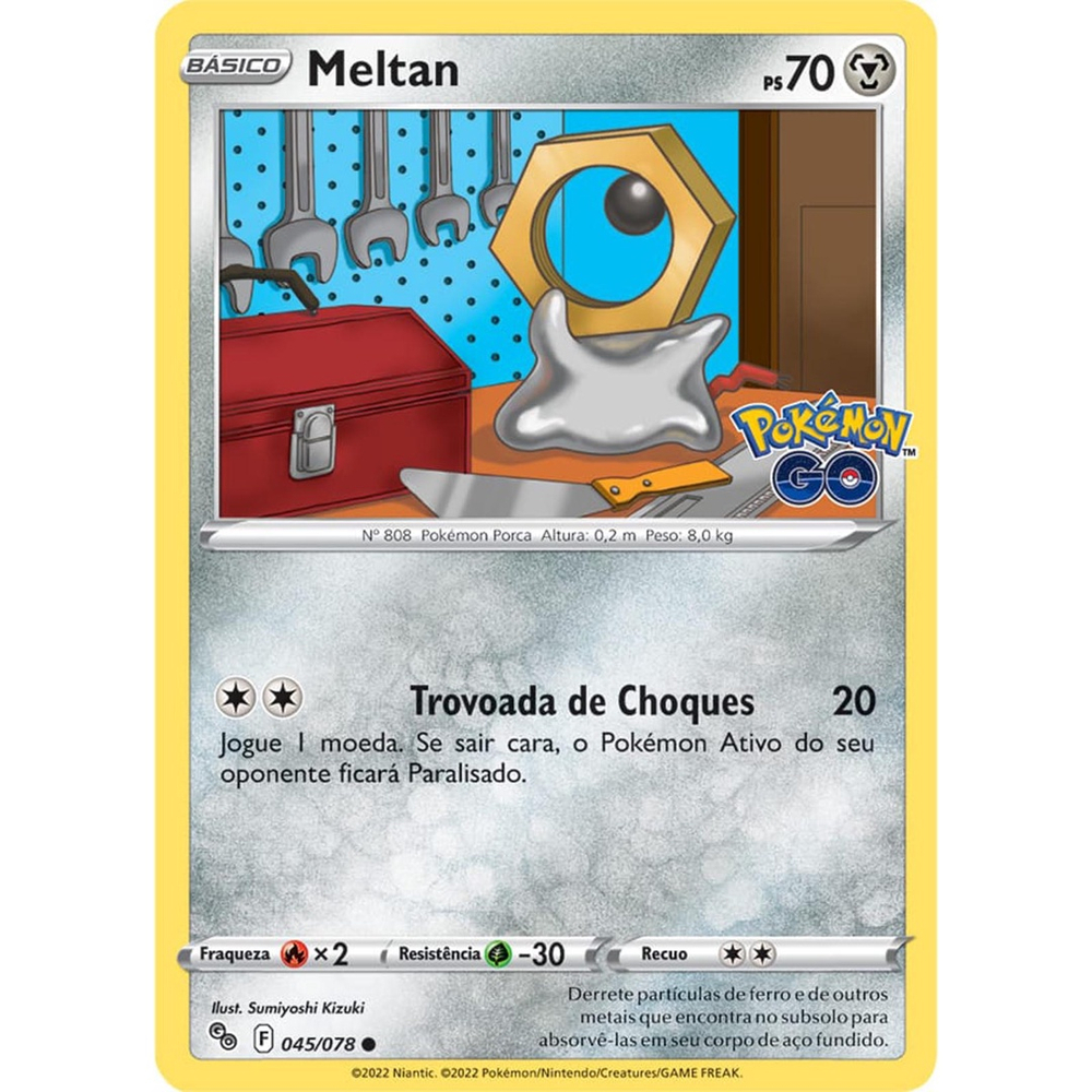 Carta Pokémon - Zapdos 29/78 - Pokémon Go - Copag em Promoção na