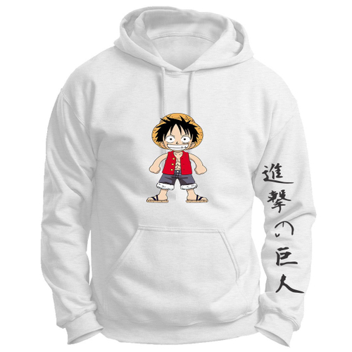 Camiseta Infantil Menino Luffy Childhood One Piece - 10