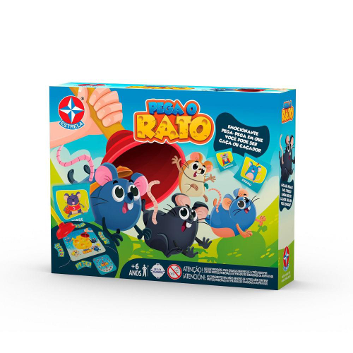 Jogo Da Velha Infantil Entre Gato E Rato - Babebi 6036