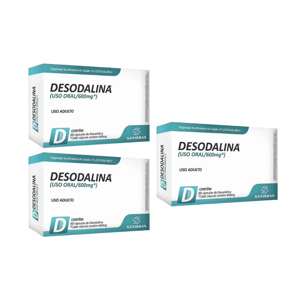 DESODALINA - USO ORAL/600MG