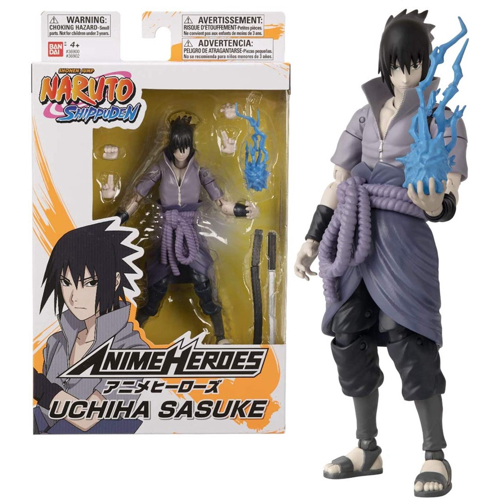 Anime Naruto Shippuden Figura 25cm Uchiha Sasuke Infância Sasuke