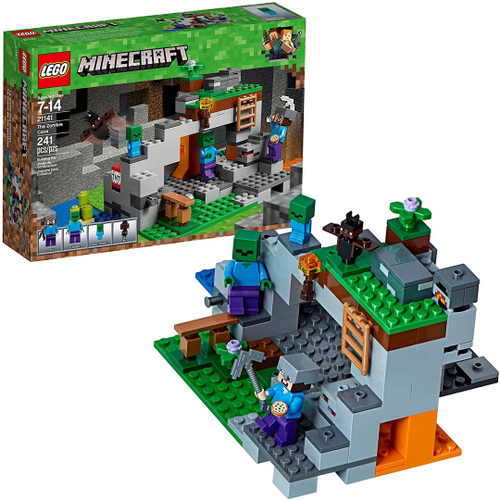 Brinquedo lego Minecraft A Caverna Da Montanha 21137 no Shoptime