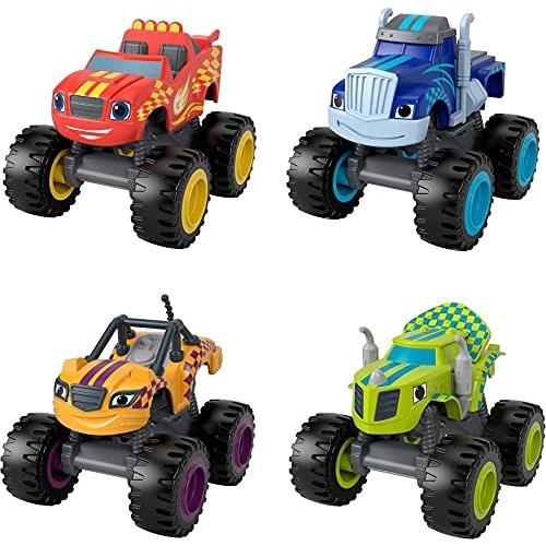 Brinquedos Infantis Nickelodeon Blaze E Monster Machines Super Stunts Para  Carros De Caminhão