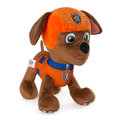 Paw Patrol 8 Zuma Plush Toy Standing Plush with Stitched Detailing for Ages 3 and up Multicolor