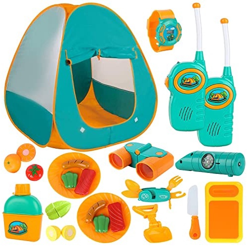 Doll camping clearance set