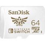 Cartão MicroSDXC SanDisk 64GB, licenciado para Nintendo Switch - SDSQXAT-064G-GNCZN