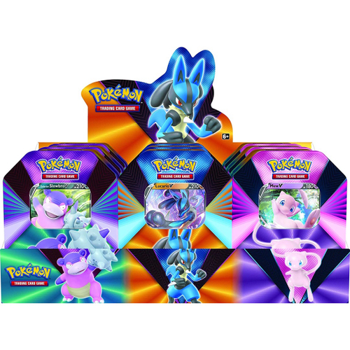 Baralho Pokémon tcg Lata V Forces - Aleatória no Shoptime