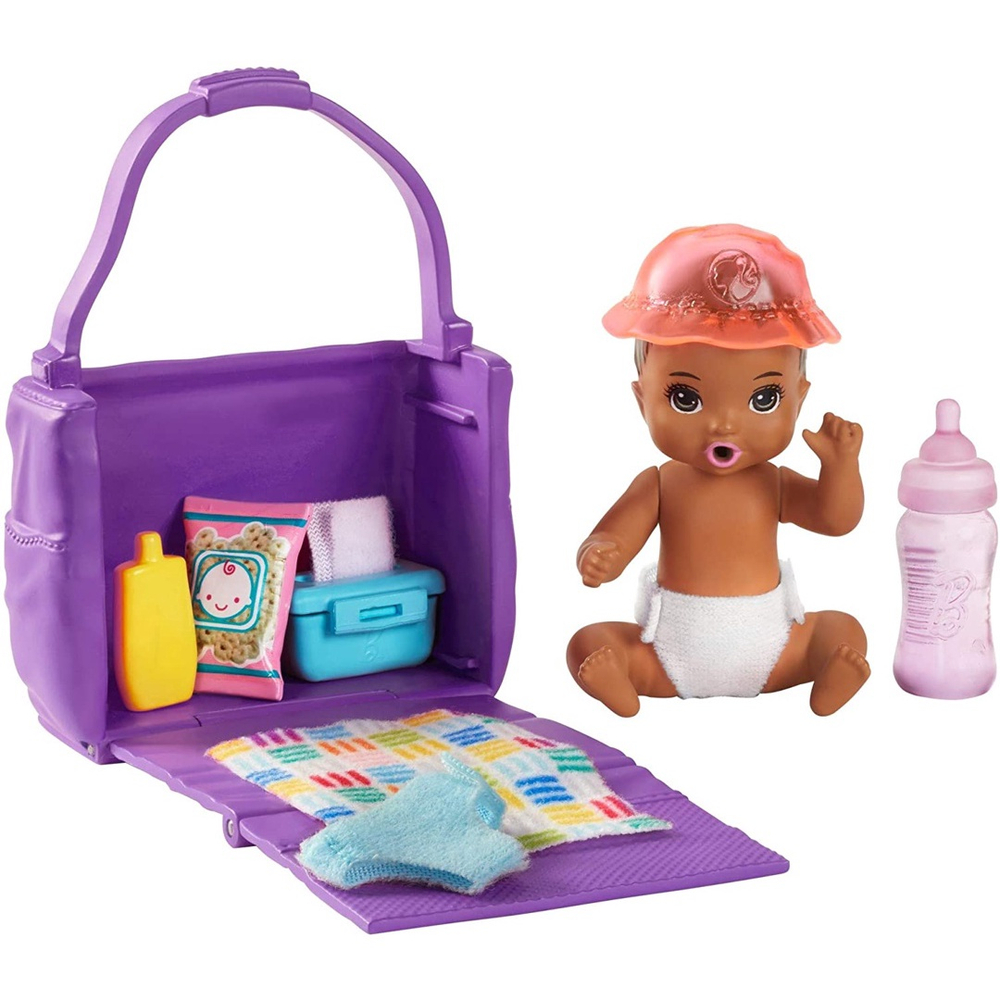 Barbie cheap babysitter playset