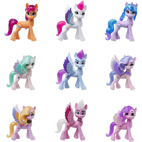 Figura - My Little Pony - A New Generation Grandes Amigos do Filme - Izzy  Moonbow - Hasbro