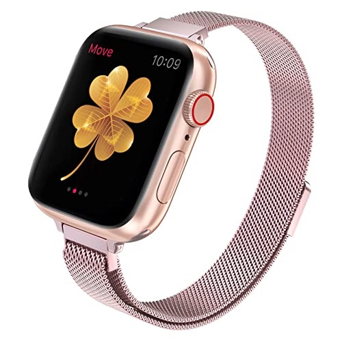 Apple Watch Series 7 GPS + Cellular 5G 45mm Aço Silver c/ Bracelete Loop  Milanesa