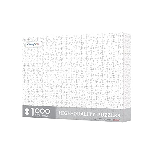 CHengQiSM 1000 Peça Jigsaw Quebra-cabeça Em branco Quebra-cabeça