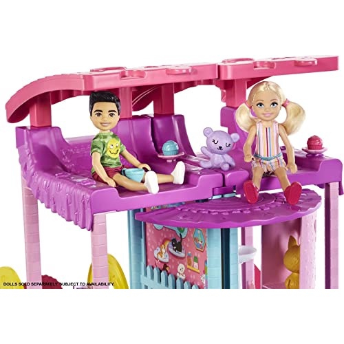 Barbie Dreamhouse Casa da Barbie com 70 Acessórios Elevador e Piscina para  Crianças a partir de 3 anos - Ri Happy