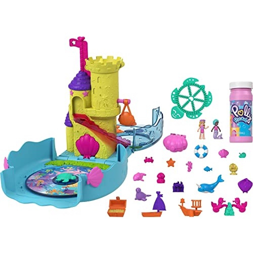 Conjunto e Boneca - Polly Pocket - Aventura Subaquática de Sereia