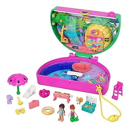 Boneca Polly Pocket Festa No Jardim com Piscina