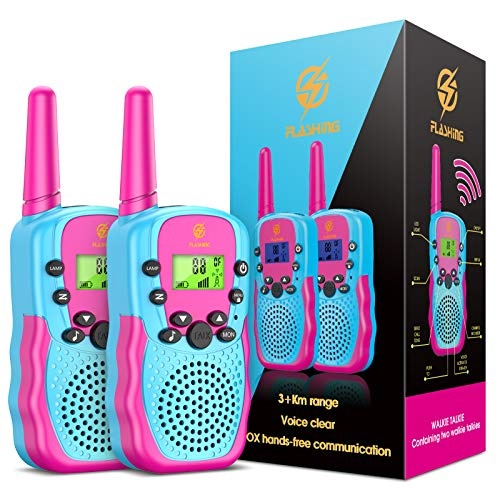 Brinquedos para meninas de 3 a 12 anos: Walkie Talkies para crianças  Presentes de aniversário para meninas Idade 3 4 5 6 7 8 9 10 Crianças  Camping Brinquedos ao Ar Livre