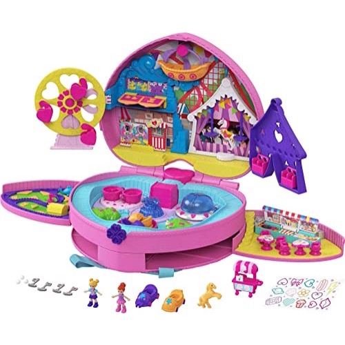 Parque da Polly Montanha Russa - Brinquedo da Polly Pocket em Portugues 