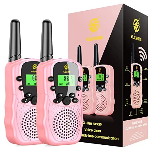 Brinquedos para meninas de 3 a 12 anos: Walkie Talkies para crianças  Presentes de aniversário para meninas Idade 3 4 5 6 7 8 9 10 Crianças  Camping Brinquedos ao Ar Livre