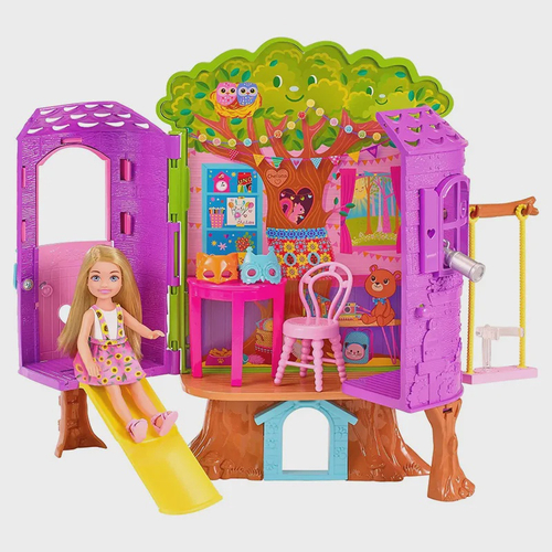 Barbie para Dollhouse, armário rosa, móveis, jogo de vestir