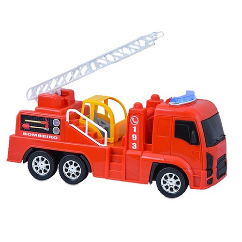 Caminhão De Bombeiro Infantil Carrinho De Brinquedo Resgate F114 no Shoptime