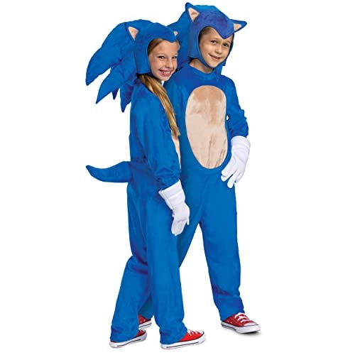 Conjunto De Fantasias De Cosplay Infantil Sonic The Hedgehog