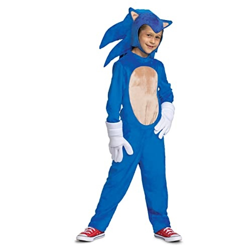 Fantasia infantil Sonic - Child Deluxe Sonic Costume