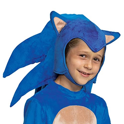 Rubie's Fantasia infantil Sonic The Hedgehog Deluxe, azul, pequena