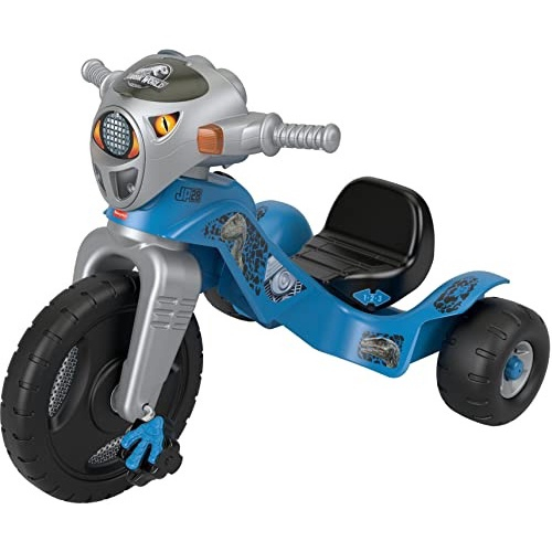 Triciclo Infantil Motoca Azul Pedal Haste Velotrol Tatetico