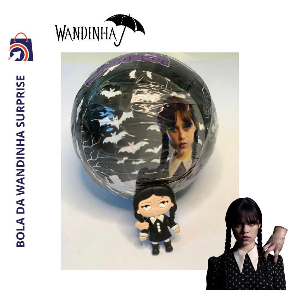 1 Bolas Surprise da Wandinha Familia Addams c Brinquedo em Promocao na Americanas