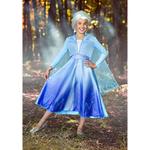 FANTASIA FROZEN ELSA DESCARTAVEL 3 a 6 ANOS - FANTASIA FROZEN ELSA