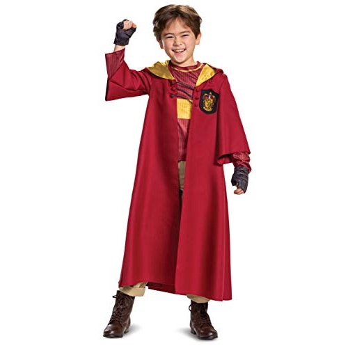 Fantasia Harry Potter Macacão Adulto C/Capuz Óculos Cachecol