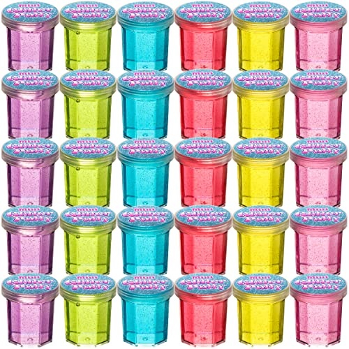 Barbie putty slime with top glitter ring