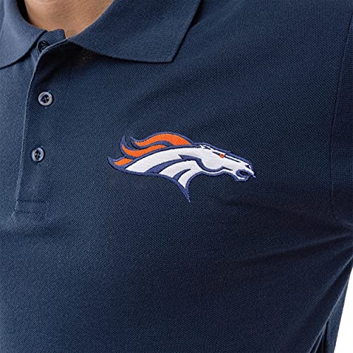 Denver Broncos nfl Masculino Casual Color Polo xxl em Promo o
