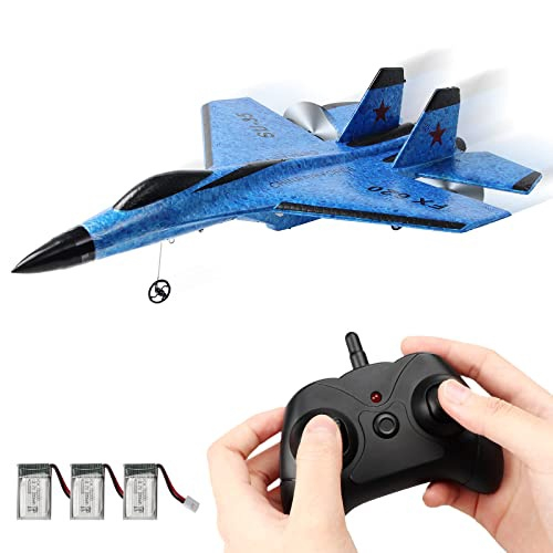 Avião De Controle Remoto 2,4G Su-35 Brinquedos Azul - Novo em Promoção na  Americanas