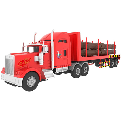 Big Daddy Big Rig Heavy Duty Trator Trailer S rie De Transporte