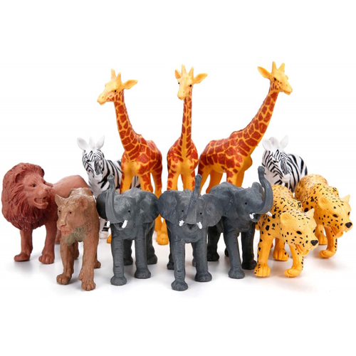 Large plastic safari animals sale