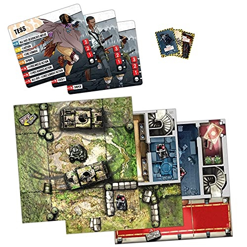 Jogo de Estratégia Zombicide 2 Ediçã 1 a 6 Jogadores, Para Maiores