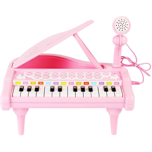 Pianinho Bebe Brinquedo Infantil Piano Educativo com Sons Luzes no Shoptime