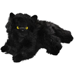 Gato preto de pelúcia gato preto animais de pelúcia, 3pcs kawaii