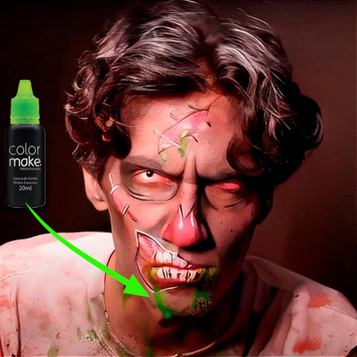 Maquiagens Artísticas Gosma de Zumbi - 20ml - Extra Festas