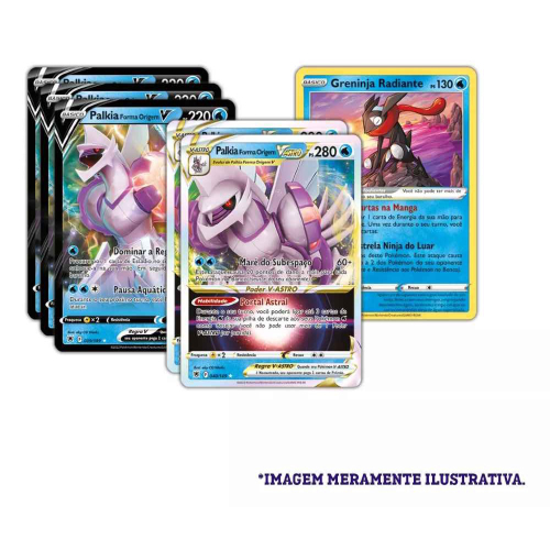 Box Pokémon Batalha De Liga Do Palkia Forma Origem V-astro em Promoção na  Americanas