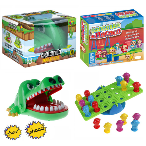 Jogo Se Segura Macaco Divertido Brinquedo - Ark Toys - Outros Jogos -  Magazine Luiza