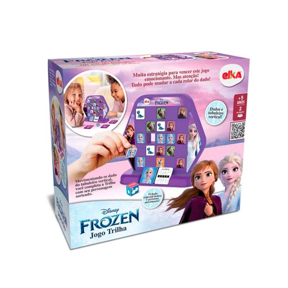 Jogo de Trilha Infantil - Frozen - Disney - Elka